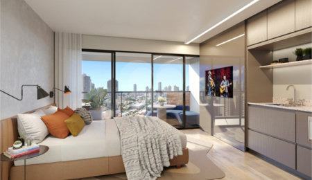 Apartamento à venda com 1 quarto em Indianópolis, São Paulo, SP