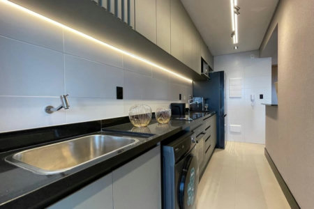 Apartamento com 1 dormitório à venda, 60 m² por R$ 990.000,00 - Boqueirão - Santos/SP