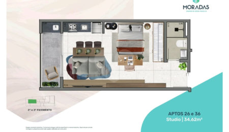 Apartamento à venda com 1 quarto em Jardim São Paulo(zona Norte), São Paulo, SP
