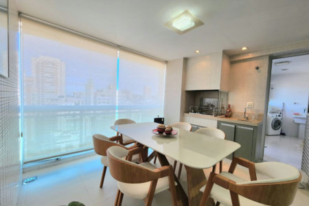 Apartamento à venda, 128 m² por R$ 2.200.000,00 - Aparecida - Santos/SP