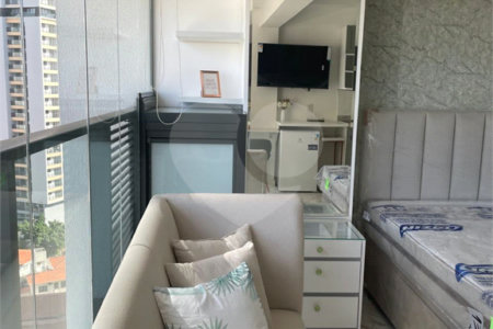 Studio à venda ou para alugar com 1 quarto em Jardim das Acácias, São Paulo, SP