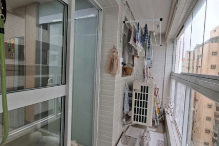 Apartamento com 2 dormitórios à venda, 82 m² por R$ 1.100.000,00 - Aparecida - Santos/SP