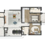 Apartamento à venda com 2 suítes em Vila Clementino, São Paulo, SP