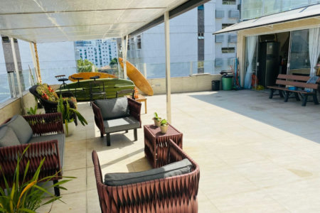 Cobertura com 5 dormitórios à venda, 406 m² por R$ 3.500.000,00 - Aparecida - Santos/SP