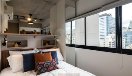 Apartamento para alugar com 1 quarto em Bela Vista, São Paulo, SP
