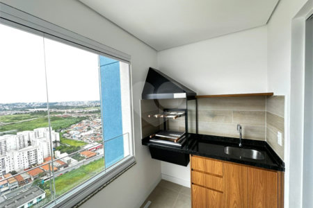 Apartamento para alugar com 1 suíte em Jardim Santa Helena, Suzano, SP