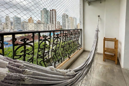 Apartamento com 3 dormitórios à venda, 139 m² por R$ 920.000,00 - Marapé - Santos/SP
