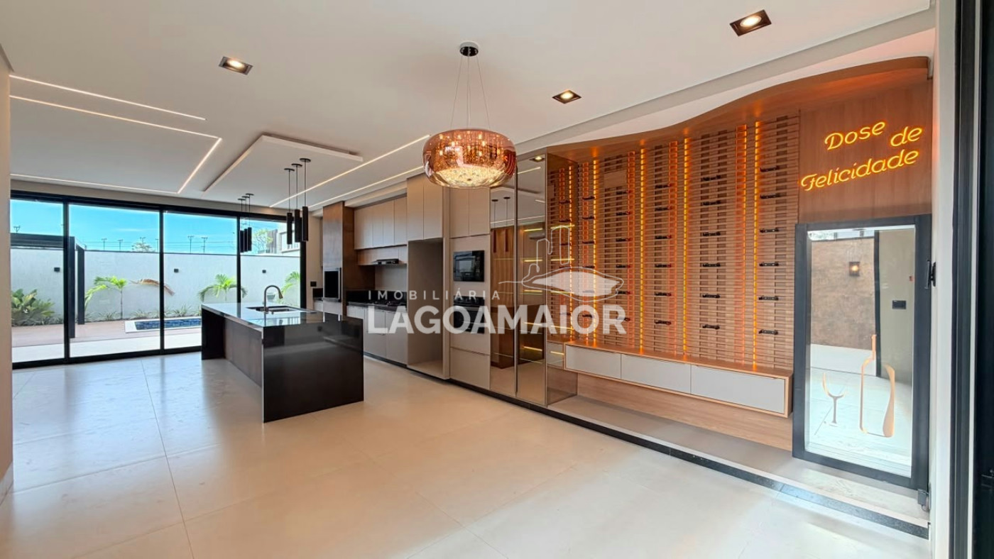 Casa à venda com 3 quartos, sendo 3 suítes, no condomínio Villa Dumont, Três Lagoas - MS