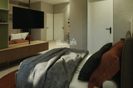 Apartamento de 1 dormitório à venda no Terrazzo Tranquillità em Atibaia