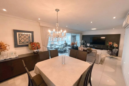 Apartamento com 3 dormitórios à venda, 191 m² por R$ 2.995.000,00 - Embaré - Santos/SP