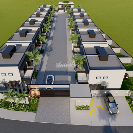 Residencial Treviso: casa em condomínio com área de lazer