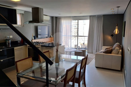 Duplex para alugar com 1 suíte em Vila Nova Conceição, São Paulo, SP