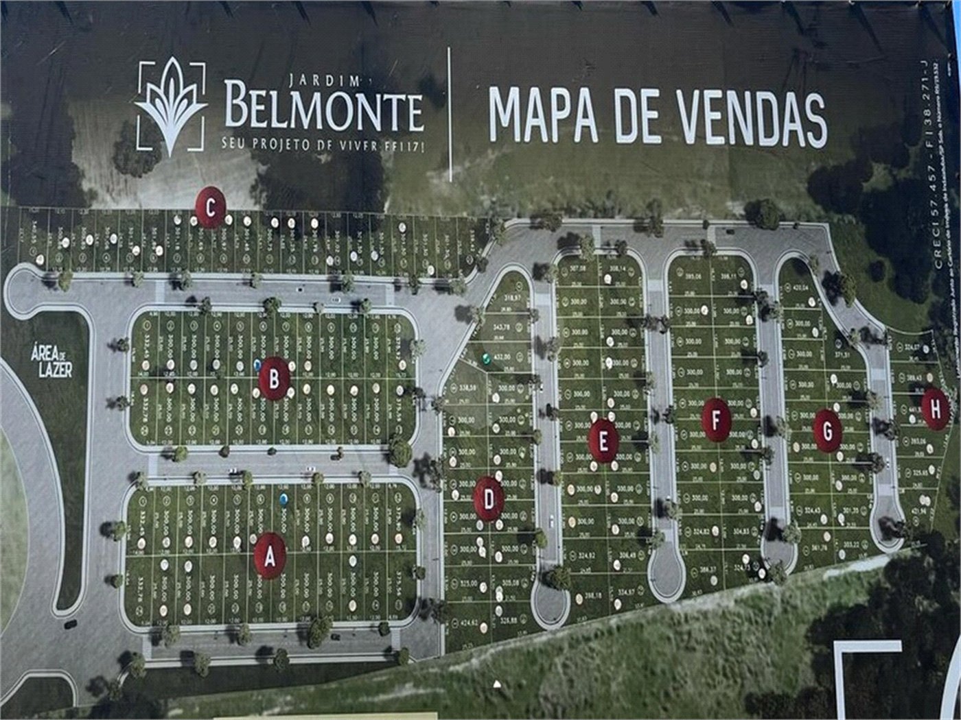 Terreno à venda no condomínio Residencial Jardim Belmonte, Indaiatuba - SP