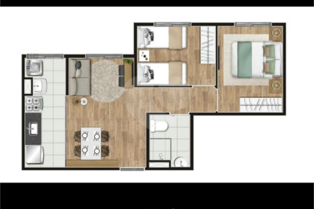 Apartamento à venda com 2 quartos em Água Branca, São Paulo, SP