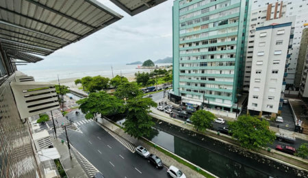 Apartamento com 2 dormitórios à venda, 85 m² por R$ 680.000,00 - Pompéia - Santos/SP