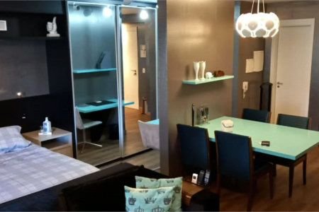 Apartamento à venda com 1 suíte em Brooklin Paulista, São Paulo, SP