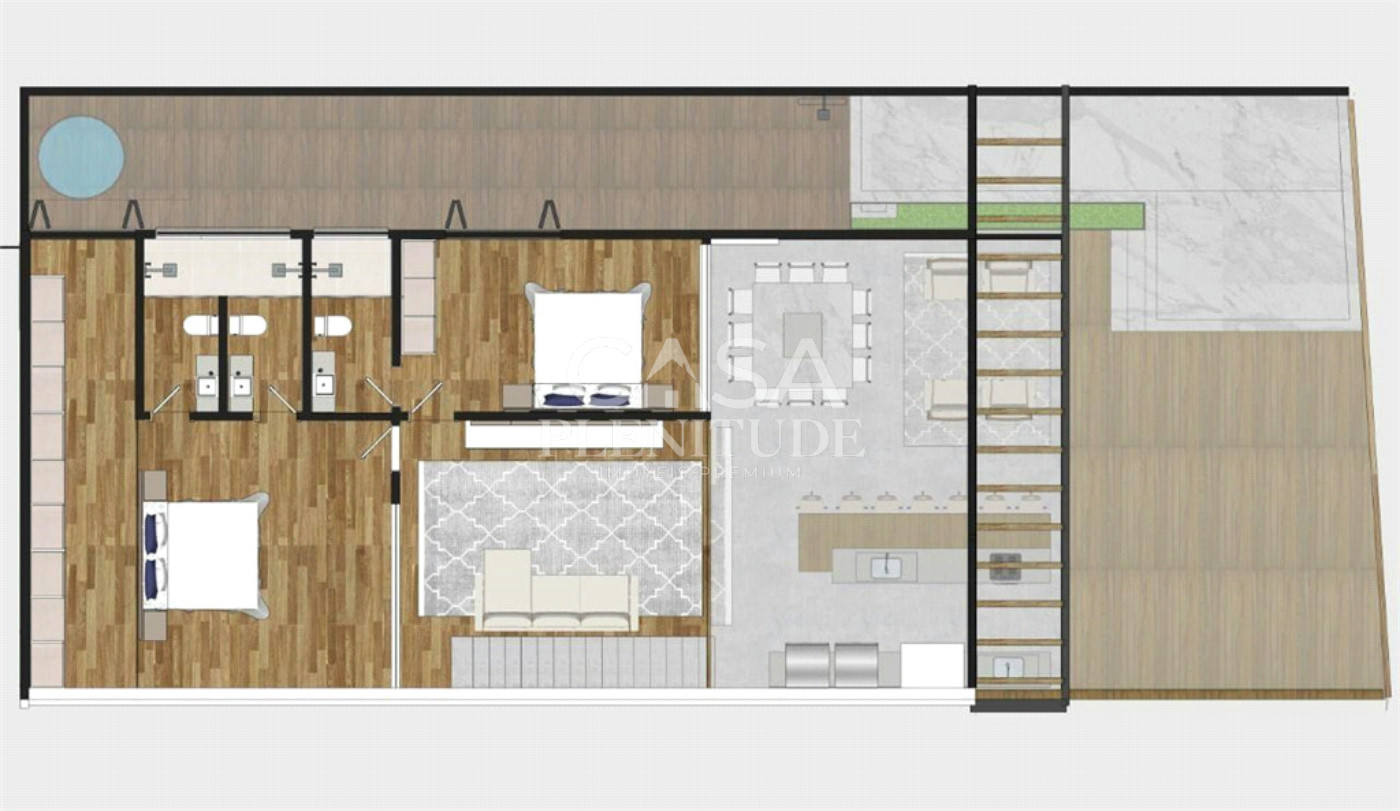 Apartamento à venda com 4 suítes em Praia Brava de Itajaí, Itajaí, SC