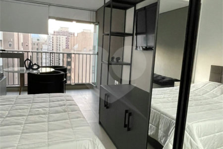 Studio à venda ou para alugar com 1 quarto em Indianópolis, São Paulo, SP