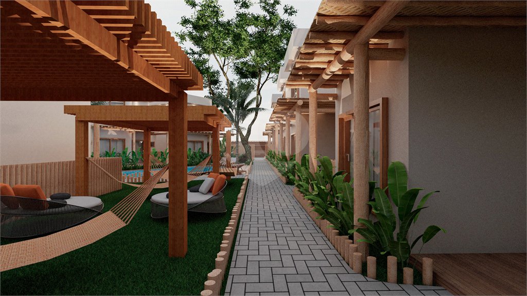 Casa à venda com 1 quarto, sendo 2 suítes, no condomínio Residencial Portal Canoê, Porto Seguro - BA