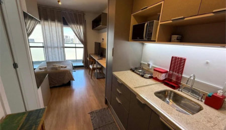 Studio à venda ou para alugar com 1 suíte em Brooklin, São Paulo, SP