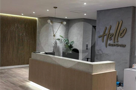 Apartamento com 33m2 - cozinha - 1 quarto - home office - varanda - em Higienópolis.