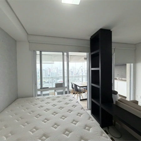 Apartamento flat para locação - 1 vaga - Centro - SBC -SP