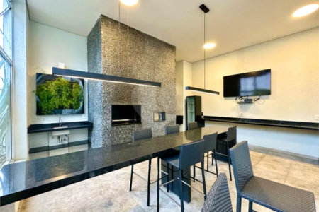 Apartamento porteira fechada com vista para a Ponte Estaiada no Campo Belo