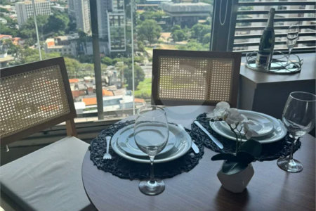 Studio para Locação, 26m² mobiliado, Vila Mariana, ao lado metro Hospital SP - YBY Ibirapuera Urban Home!