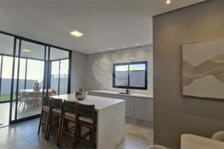 Casa Térrea de Alto Padrão no Condomínio Elementum | Totalmente Mobiliada e Decorada, 3 Suítes e Piscina