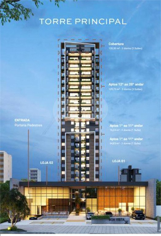 Apartamento à venda com 3 quartos, sendo 1 suíte, em Além Ponte, Sorocaba, SP