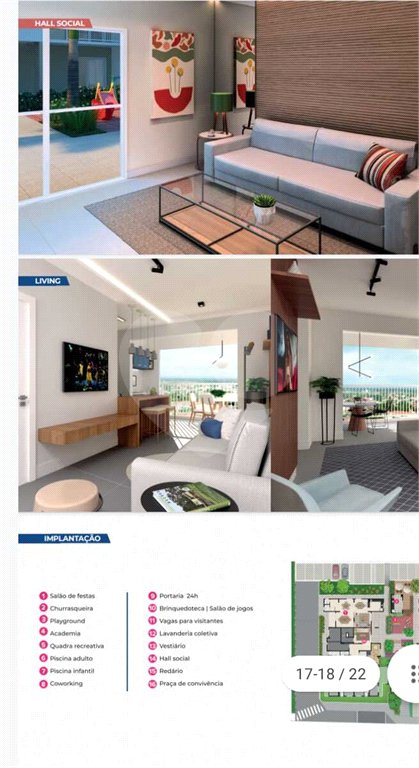 Apartamento à venda com 2 quartos em Jardim Santo Antônio, Valinhos, SP