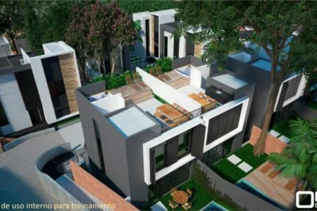 Casa à venda com 3 suítes no condomínio Cube Jardim Guedala, São Paulo - SP
