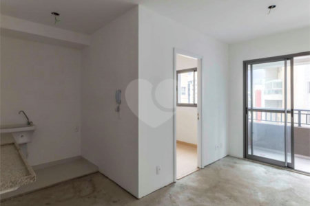 Apartamento de 37m² com 2 dormitórios.