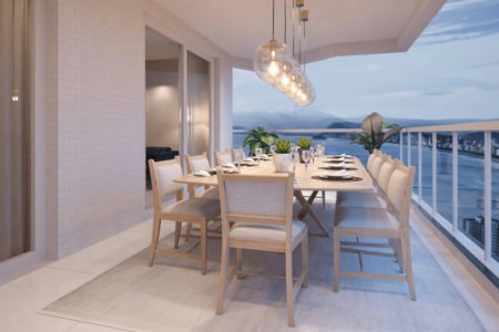 Apartamento com 3 dormitórios à venda, 227 m² por R$ 5.320.000,00 - Ponta da Praia - Santos/SP