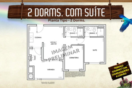 Apartamento à venda com 2 quartos, sendo 1 suíte, em Vila Maria, São Paulo, SP