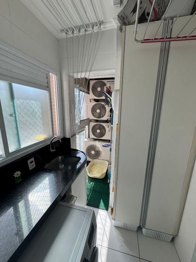 Apartamento Alto Padrão, 103 m² e 3 dormitórios à venda no José Menino - Santos/SP