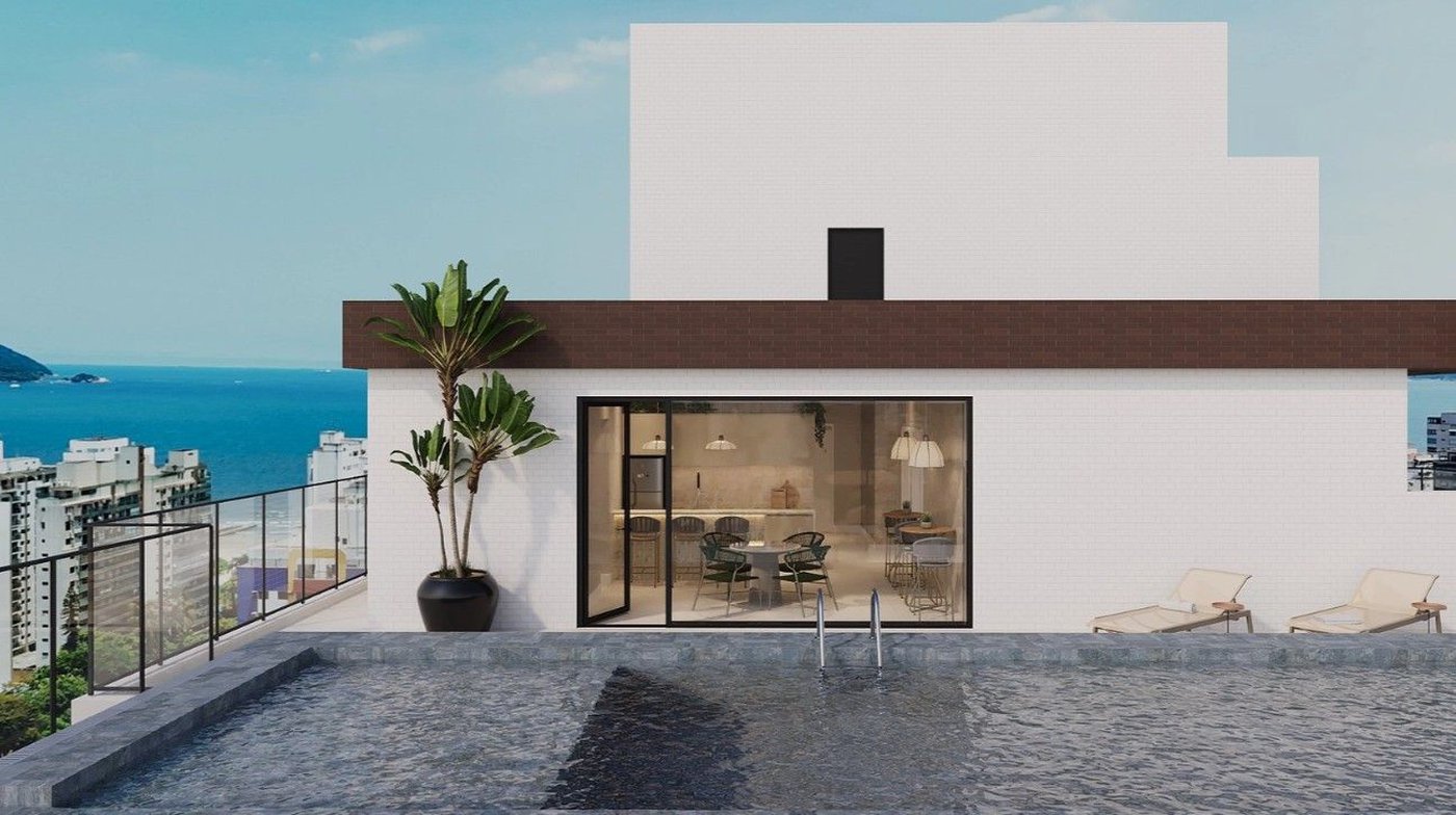Apartamento à venda, 88 m² por R$ 1.427.618,54 - Boqueirão - Santos/SP