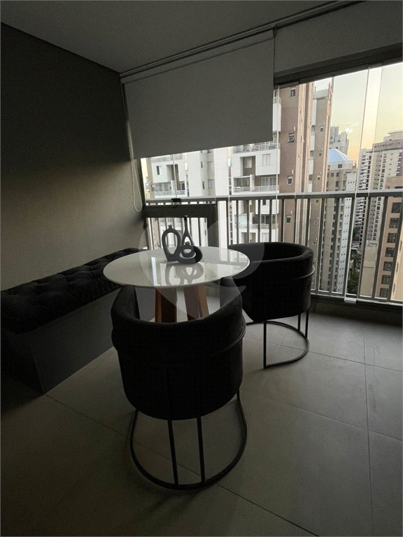 Studio à venda ou para alugar com 1 quarto em Indianópolis, São Paulo, SP