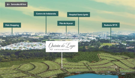 Terreno à venda no condomínio Residencial Quinta do Lago, Indaiatuba - SP