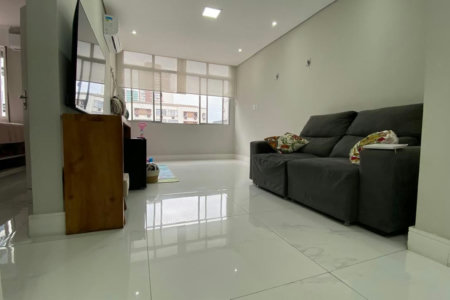 Apartamento com 2 dormitórios à venda, 87 m² por R$ 800.000,00 - Boqueirão - Santos/SP