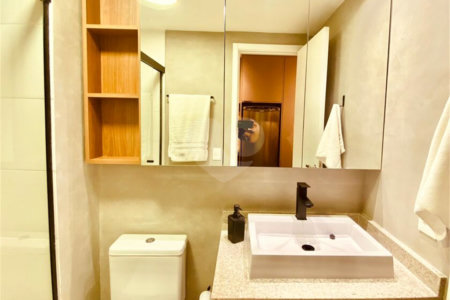 Studio com 23m2 no Campo Belo.
