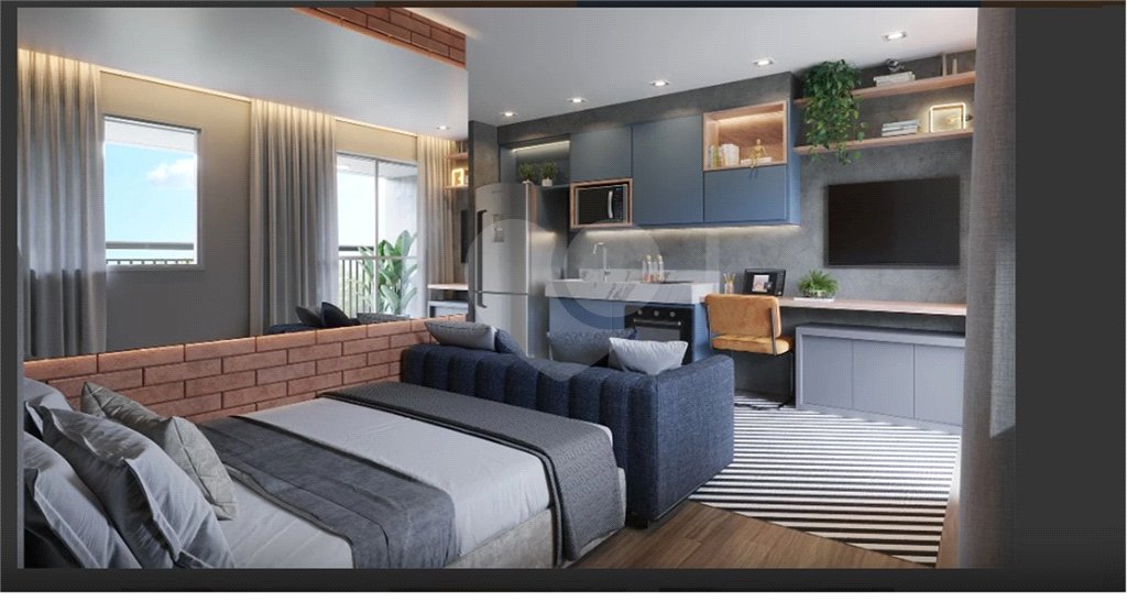 Studio à venda com 1 quarto em Vila Olímpia, São Paulo, SP