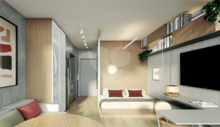 Studio à venda com 1 quarto em Pinheiros, São Paulo, SP
