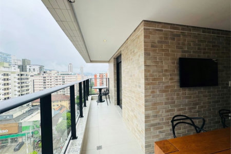 Apartamento Residencial à venda, Pompéia, Santos - AP0359.