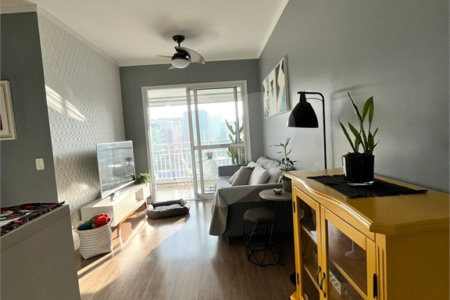 Apartamento à venda com 1 quarto em Brooklin Paulista, São Paulo, SP