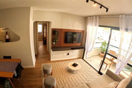 Apartamento com 2 dormitórios à venda, 78 m² por R$ 420.000,00 - Vila Júlia - Guarujá/SP