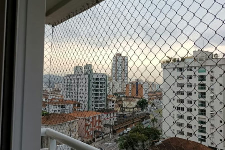Apartamento com 2 dormitórios para alugar, 58 m² por R$ 4.900,02 - Pompéia - Santos/SP