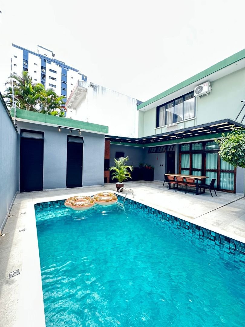 Casa com 3 dormitórios para alugar, 170 m² por R$ 13.740,00/mês - Gonzaga - Santos/SP