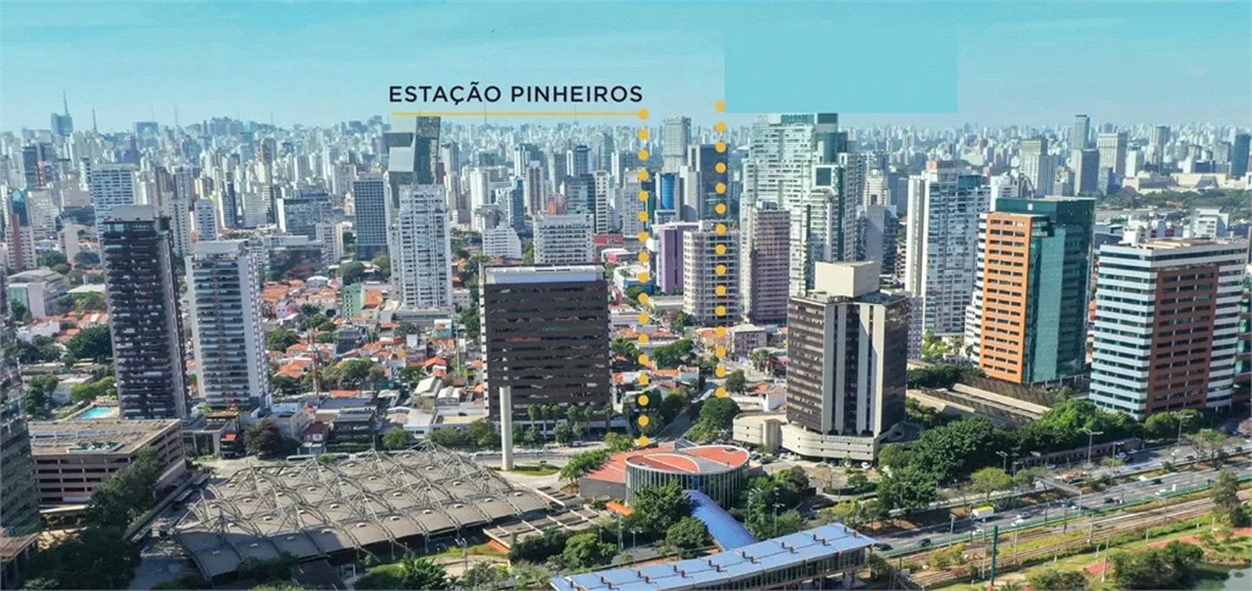 Apartamento à venda com 1 quarto em Pinheiros, São Paulo, SP