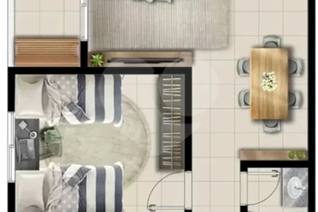 Apartamento à venda com 2 quartos, sendo 1 suíte, em Atibaia Jardim, Atibaia, SP